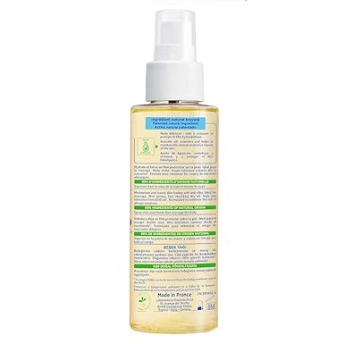 mustela body oil