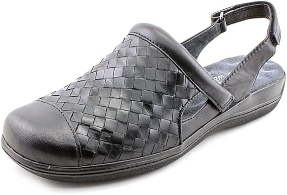 Amazon.com | Softwalk Salina Womens Wide Leather Slingback Sandals Shoes | Pumps