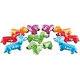 Learning Resources Snap-N-Learn Rhyming Pups Toy, Fine Motor Toys, Develops Color Recognition Skills, 20 Pieces, Ages 3+