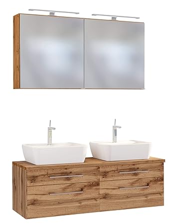 Doppelwaschtisch Komplettset 120