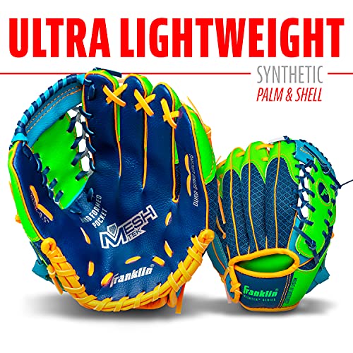Franklin Sports Kids Baseball Gloves Meshtek Child's Teeball Glove