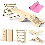 Pikler Triangle Set 7in1 Toddler Climbing Toys