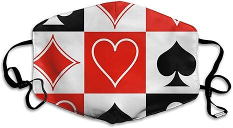 Amazon Co Jp グリッドポーカートランプ マスク 風邪対策 おしゃれデザイン マスク 花粉症対策 調整可能 繰り返し使え男女兼用 Diy 工具 ガーデン