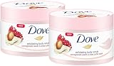 Dove Exfoliating Body Scrub Pomegranate Seeds and Shea Butter 225ml Pack of 2