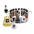 Chemist's Spice Rack, 14 Piece Chemistry Spice Rack Set