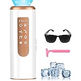 Avemoi Laser Hair Removal, IPL Laser Hair Removal for Women and Men with 41°F Ice Cooling, Five Painless Smart Modes for Full Boby, 90% Visible Hair Reduction in 3 Weeks