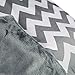 Bonafide Baby Car Seat Cover, Chevron with Free Stroller Hook, Grey