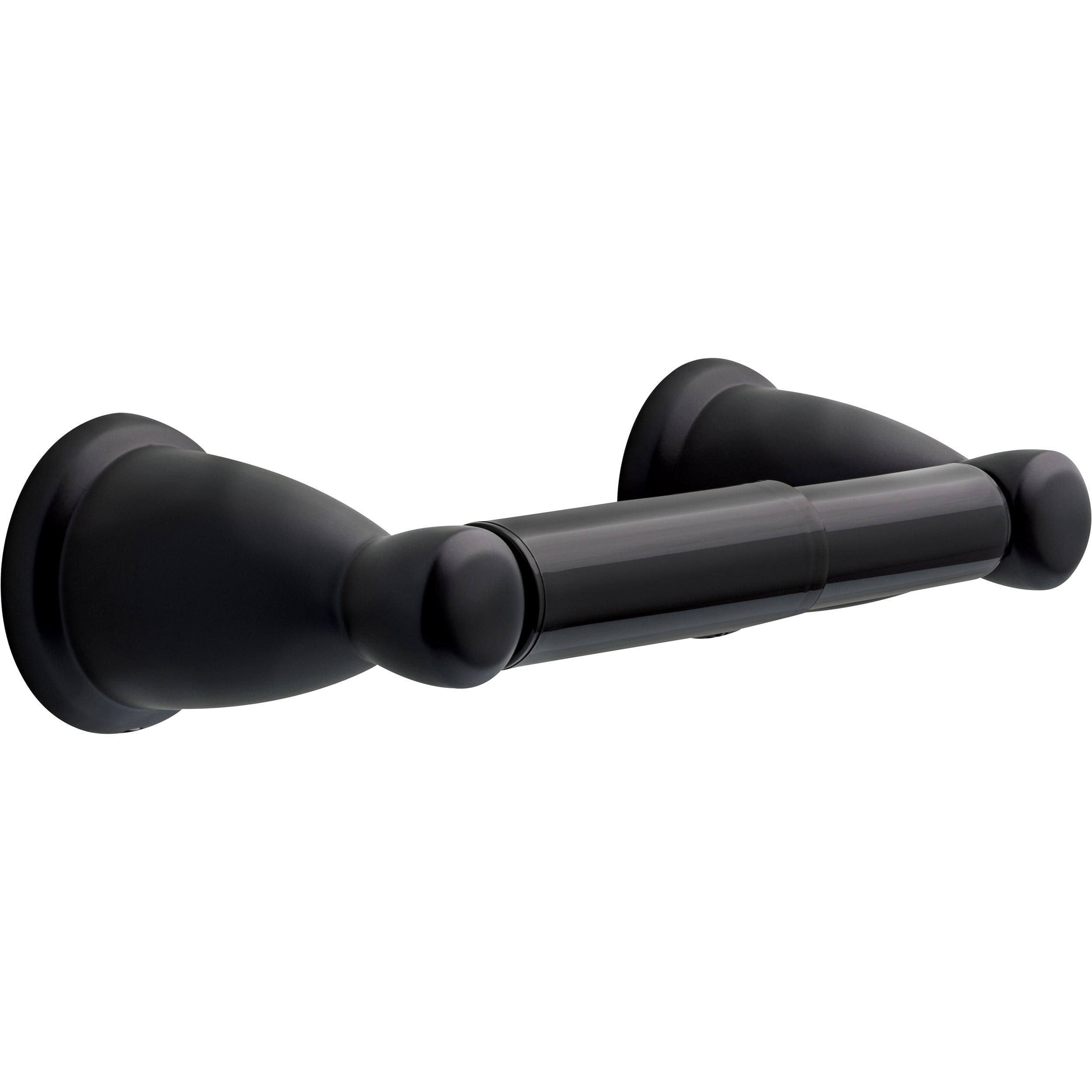 Franklin Brass KIN50-MB Kinla Spring Loaded Toilet Paper Holder in Matte Black