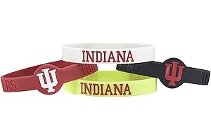 aminco NCAA unisex-adult Silicone Bracelet (4-Pack)