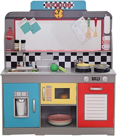 baby girl wooden kitchen