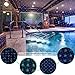 Laser Party Lights, Arotek Green & Blue Moving Waterproof Outdoor Star Projector Spotlight with RF Remote Control, FDA Approved Decorative Lights (Dynamic Rotating, 15ft Cable)