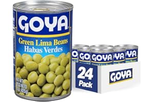 Goya Foods Green Lima Beans, 15 Ounce (Pack of 24)