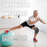 MAYKI Knee Support Brace with Patella Gel Pad Adjustable Straps view 7