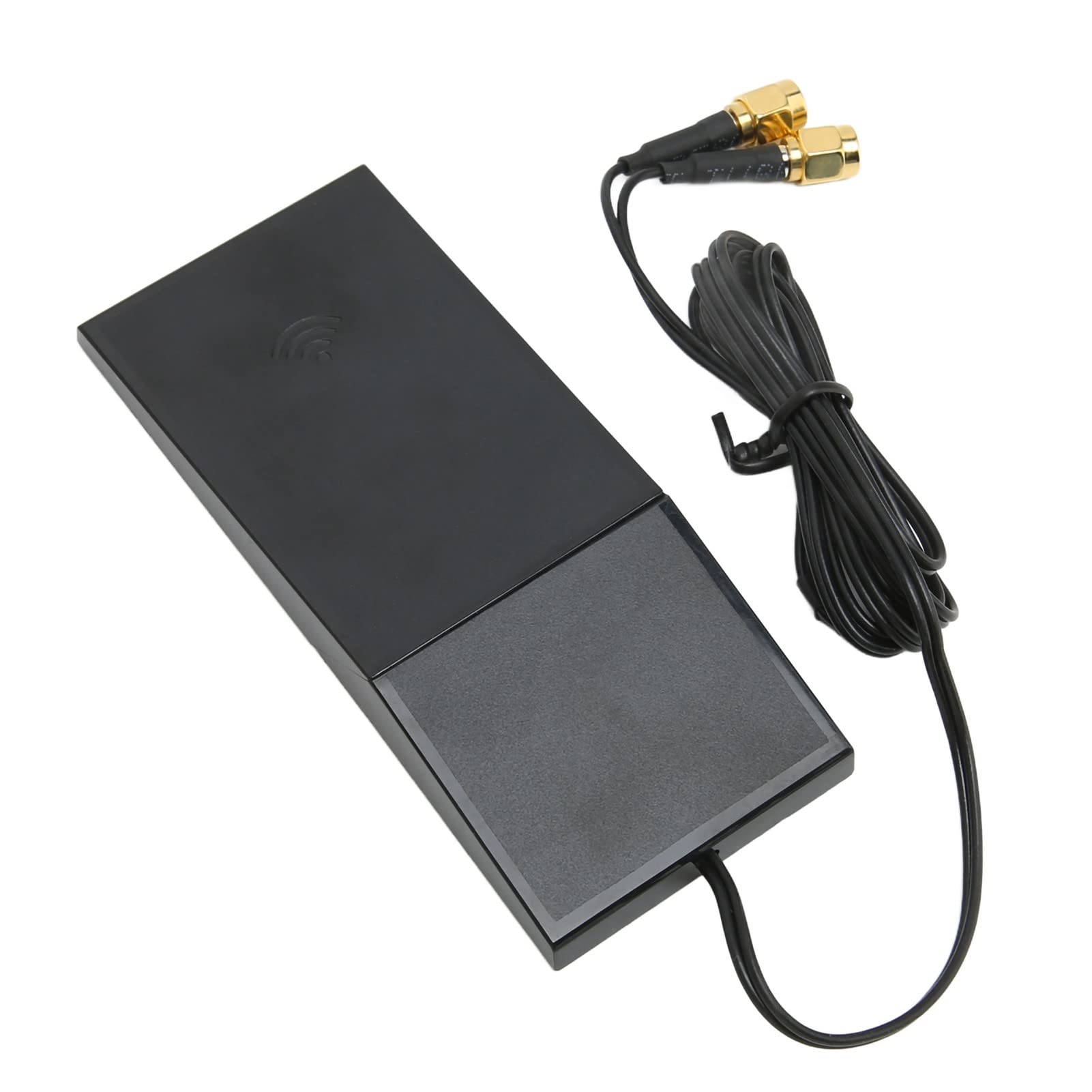 ASHATA Sma Wifi Antenna, Pc Wireless Antenna Rp Sma Rotatable Fold Dual Band Wifi Adapter for Desktop, Stable Signal Universal Wireless Antenna for Laptop Pc