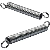 RuiQalith 2-Pack Ball Dump Spring for Valley Dynamo Pool Table Hinge Bar | Fits Valley and Dynamo Style Return, Replaces Worn Dump Gate Spring, Double-Loop Ends, Restores Smooth Ball Dump Operation