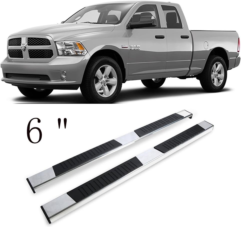 Gevog 6 inches Aluminum Running Board for 20092015 Ram