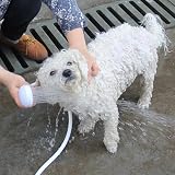 MVPACKEEY Pet Shower Head Hose 1.3m White Secure Clamp Portable Dog Bath view 7