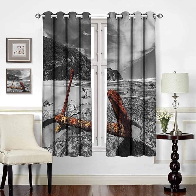 Amazon.com: W 66" x L 90",Blackout Curtains,Blackout Curtains for