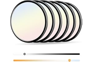 HUNHUN 6 Pack 12 Inch Dimmable LED Flush Mount Ceiling Light Fixture 28W 3200LM 5 Color Temperature in One Super Slim Round Ceiling Lamp Low Profile Ceiling Lights for Living Bedroom Kitchen Laundry Black