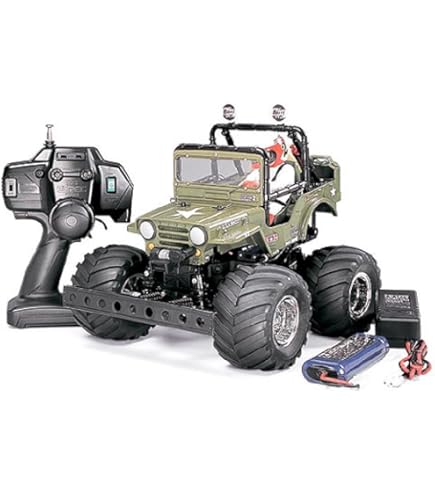 Amazon.com: TAMIYA Wild Willy 2000 Kit TAM58242A Trucks Elec Kit 1