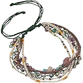 Fuqimanman2020 Bohemian Braided Beaded Bracelets for Women Handmade Adjustable Beach Wrap Bracelet Anklets Boho Style Wristbands Jewelry Gifts