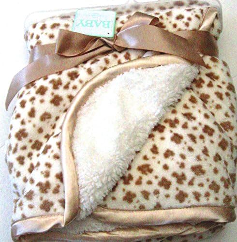 Soft and Snuggly Sherpa Baby Blanket 30"x30"