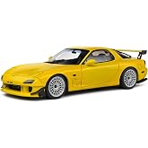 Solido 1:18 Scale Mazda RX7 FD3RS Streetfighters Yellow Diecast Model Car (S1810603)