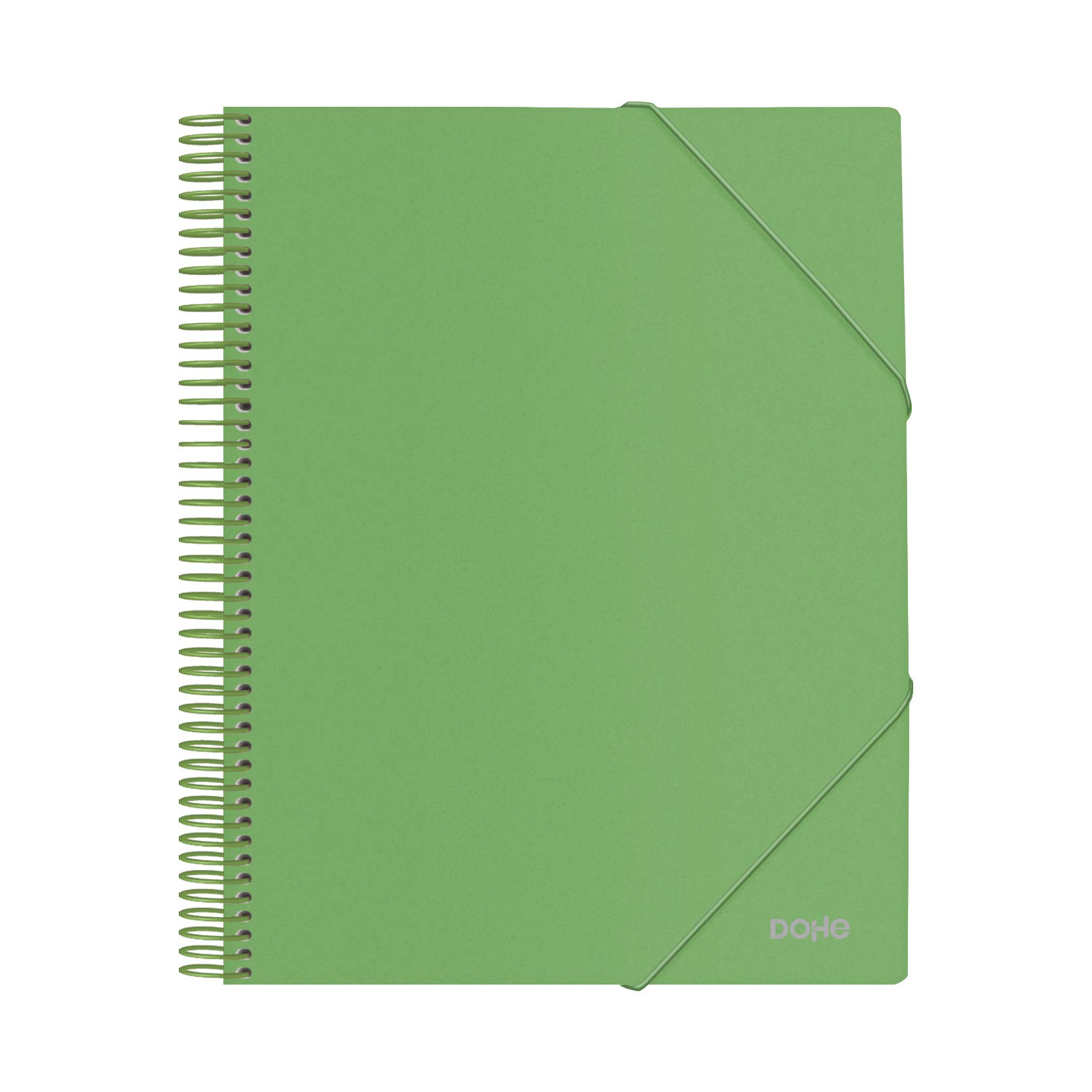Dohe - Folder with 40 Sleeves (80 mic) A4 with Spiral - Green