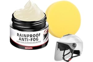 Motorcycle Helmet Anti Fog Cream,50g Coating Balm | Windshield Rain Proof Agent | for Clear Vision Helmet Eyeglasses Goggles 
