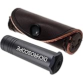 Heavy Duty Calcite Dichroscope Gemstone Tester Trichoic Pleochroic Colors Gemstone Identification Gemstones Gemological Testing Diamond Jeweler Tool Metal Body Gemology