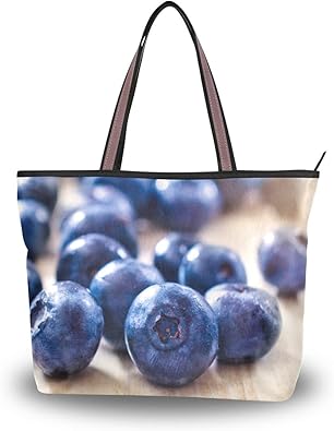 blueberry hand bag
