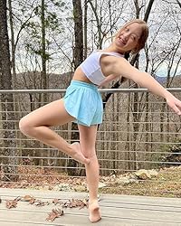 Stelle Girls Flowy Shorts with Pockets Athletic