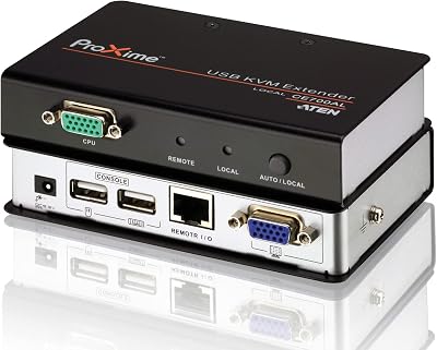 ATEN CE700A USB VGA KVM Extender 150m Cat 5e High Resolution 1920x1200