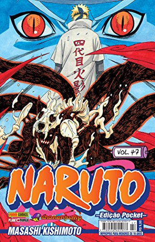 Livro Naruto Pocket   Volume 47
