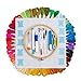 Losun Hand Embroidery Starter Kit, 50 Premium Rainbow Color Embroidery Floss, Craft Cross Stitch Threads Tool Including Magic Pen, Bamboo Embroidery Hoops for DIY Sewing Knitting Knit Crochet