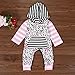 Sagton Infant Baby Boys Girls leopard print Cotton Romper Jumpsuit Bodysuit Clothes