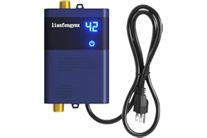 Lianfengymx Instant Hot Water Heater Electric 3000W 110V, Under Sink Tankless Heater with Digital Display for Commercial Offi