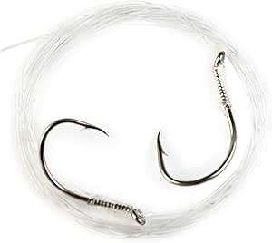 tying double hook salmon leaders