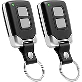 2 Replacement for liftmaster Chamberlain Sears Craftsman Garage Door Opener Remote Keychain 893MAX 893LM 891LM 371LM 373LM 97