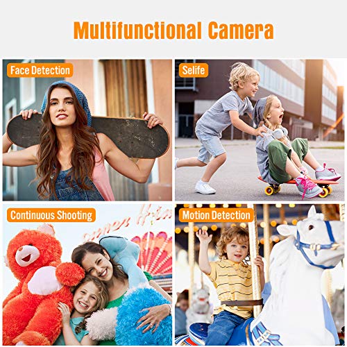 Cmara-Digital-Camara-de-Fotosa-27K-24MP-Camara-Compacta-Full-HD-para-Youtube-Camara-Fotos-con-Pantalla-giratoria-de-rotacin-de-180-Grados-de-30-Pulgadas-con-luz-de-Flash-retrctil