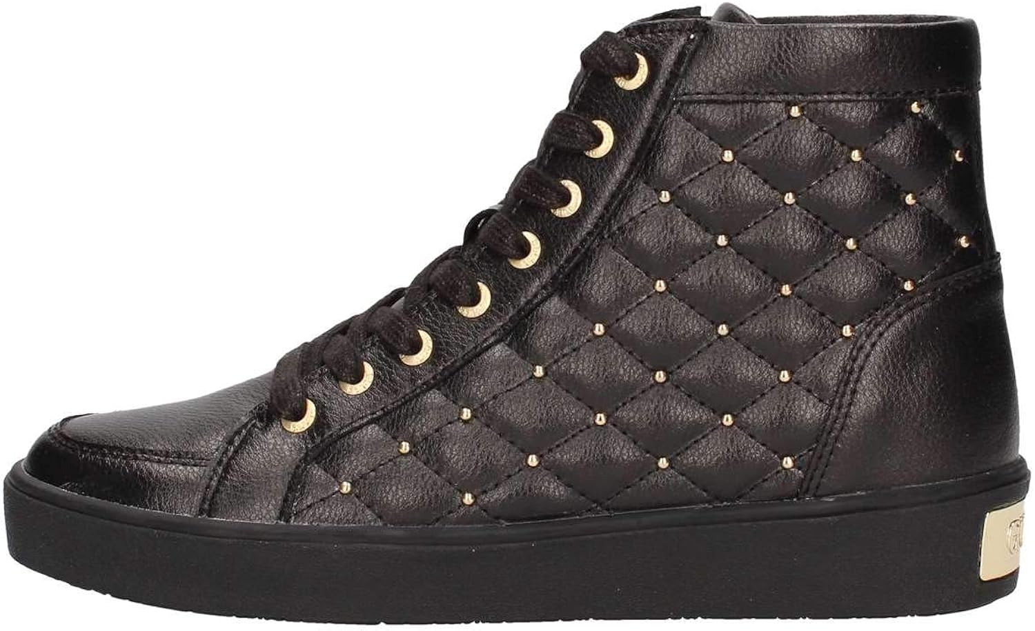 womens smart black trainers