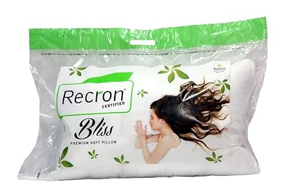 Recron Certified Bliss Pillow (White)