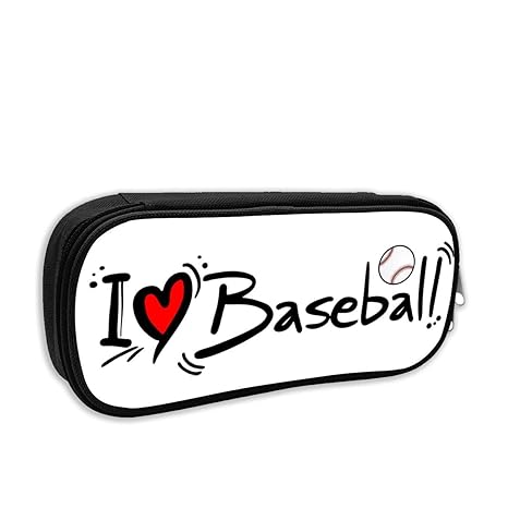 Amazon Co Jp ペンケース I Love Baseball 野球が好き 野球柄