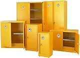 BiGDUG Metal COSHH Hazardous Substance Storage Cabinet 3 Shelf HSE Safety view 10
