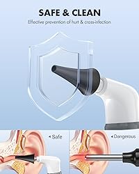 Anykit Wireless Otoscope Ear Camera with Dual