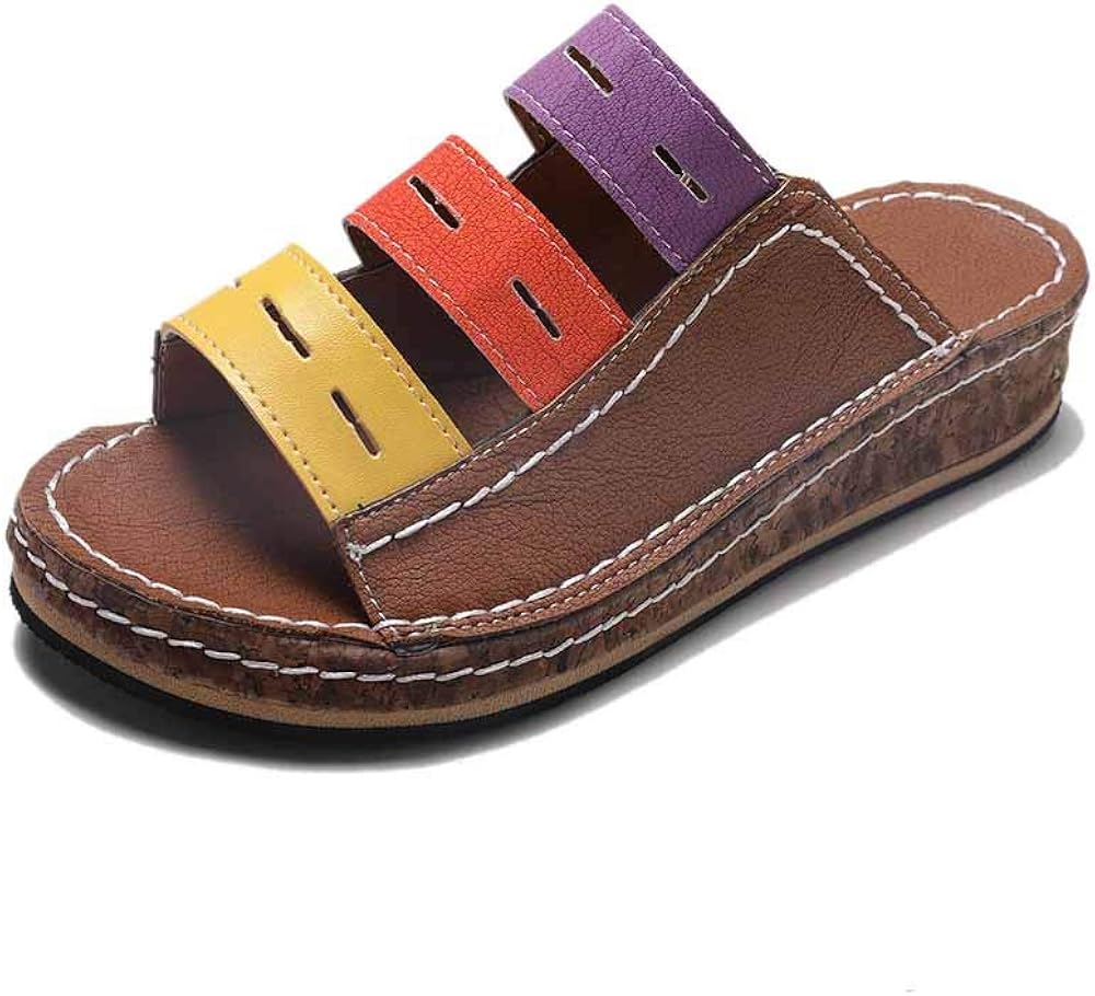 soft leather boho sandals