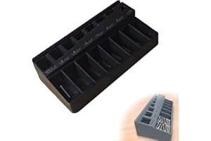 M3 BOlt Sorter with 7 Measuring Slots, Bolt and Screw Length Sorter Tray, Crew Sort Tray for Precision Organization, Tackle B