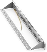 deleyCON 24 Port Modular Patch Panel for Keystone Modules 1U 19" Rack Mount view 3