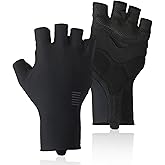 YKYWBIKE Cycling Gloves-Breathable Bike Gloves,Half Finger Padded Sport Gloves,Anti-Slip Biking Gloves,Shock-Absorbing MTB Bicycle Gloves for Men Women