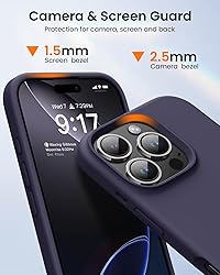 OuXul Designed for iPhone 16 Pro Case,Shockproof
